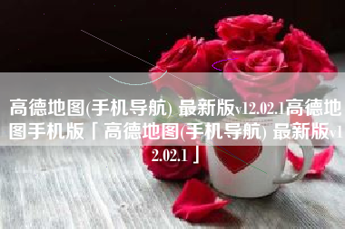 高德地图(手机导航) 最新版v12.02.1高德地图手机版「高德地图(手机导航) 最新版v12.02.1」